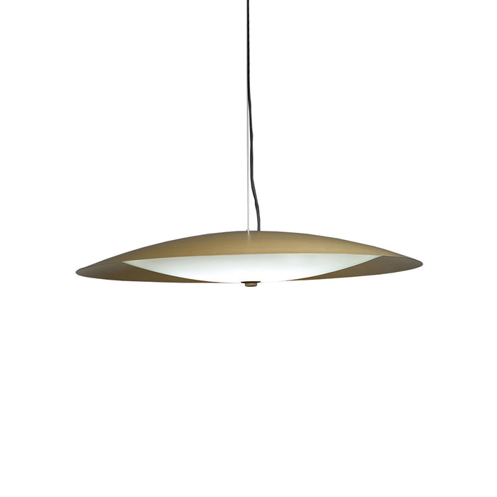 Cirrus LED Pendant Light in New Brass (Small).