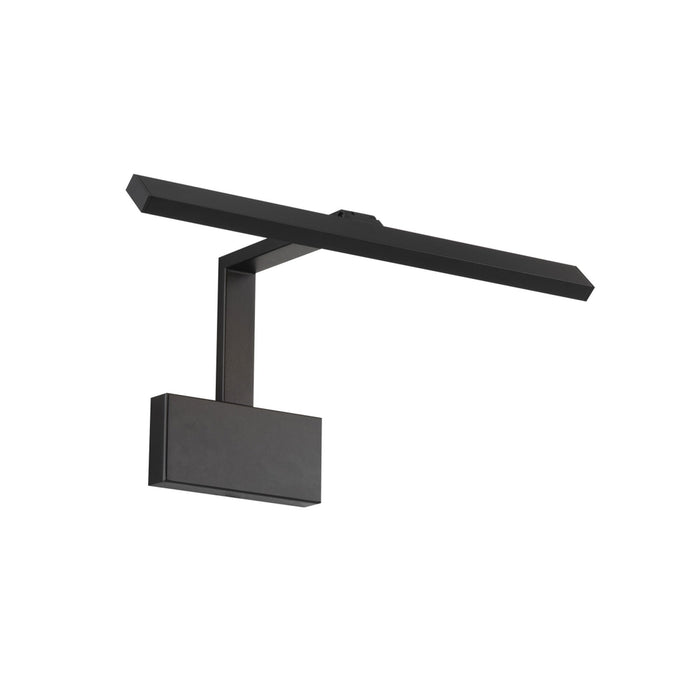 Uptown LED Swing Arm Light in Black/Small.