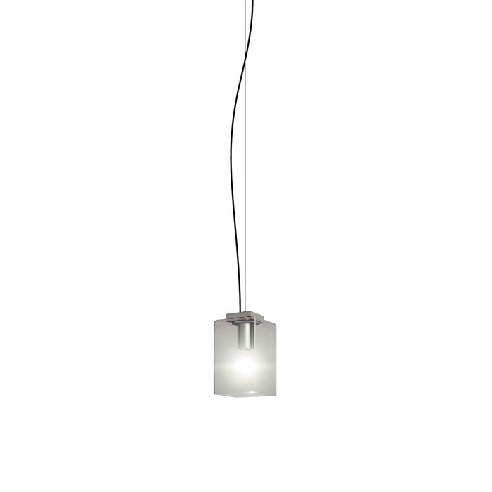 Tubes Pendant Light in Smoky Transparent (8-Inch).