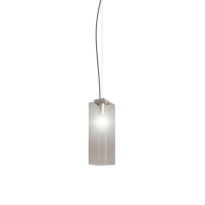 Tubes Pendant Light in Smoky Transparent (16-Inch).