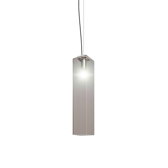 Tubes Pendant Light in Smoky Transparent (24-Inch).