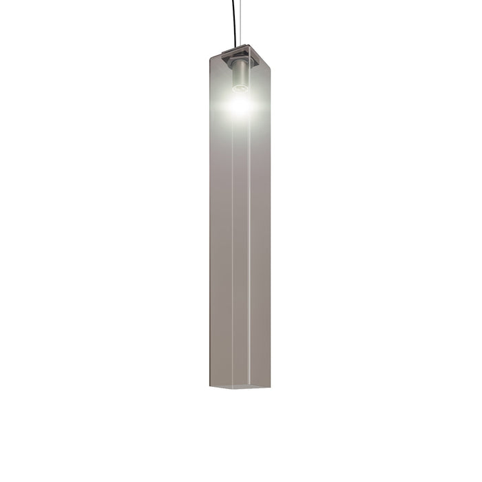 Tubes Pendant Light in Smoky Transparent (35-Inch).