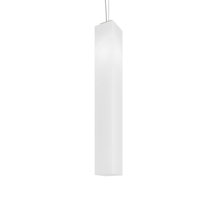 Tubes Pendant Light in White Glossy (35-Inch).