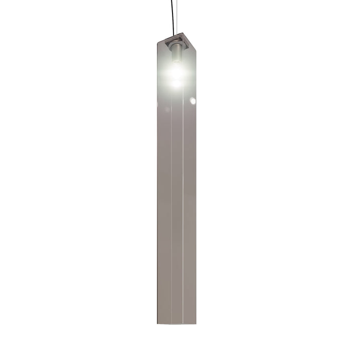 Tubes Pendant Light in Smoky Transparent (47-Inch).