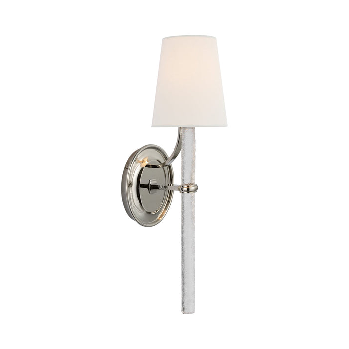 Abigail Wall Light in Polished Nickel (Large).