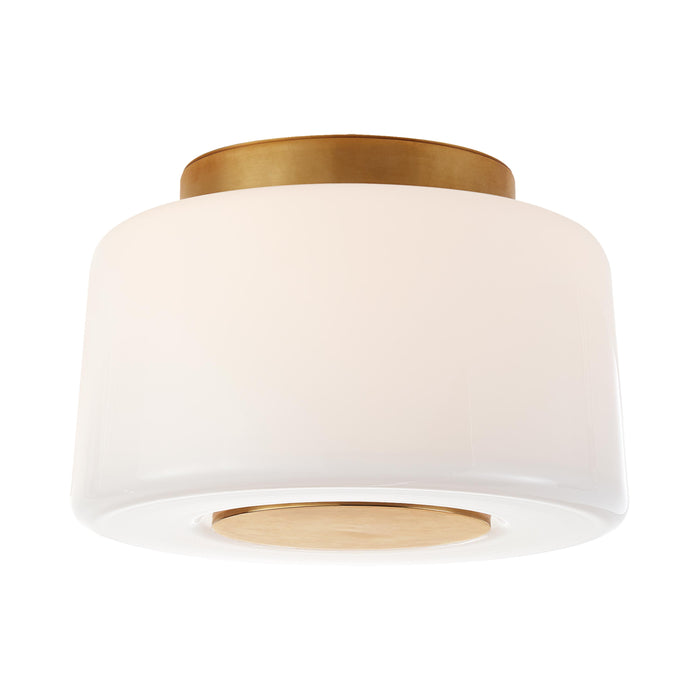 Acme Flush Mount Ceiling Light in Soft Brass (Small).