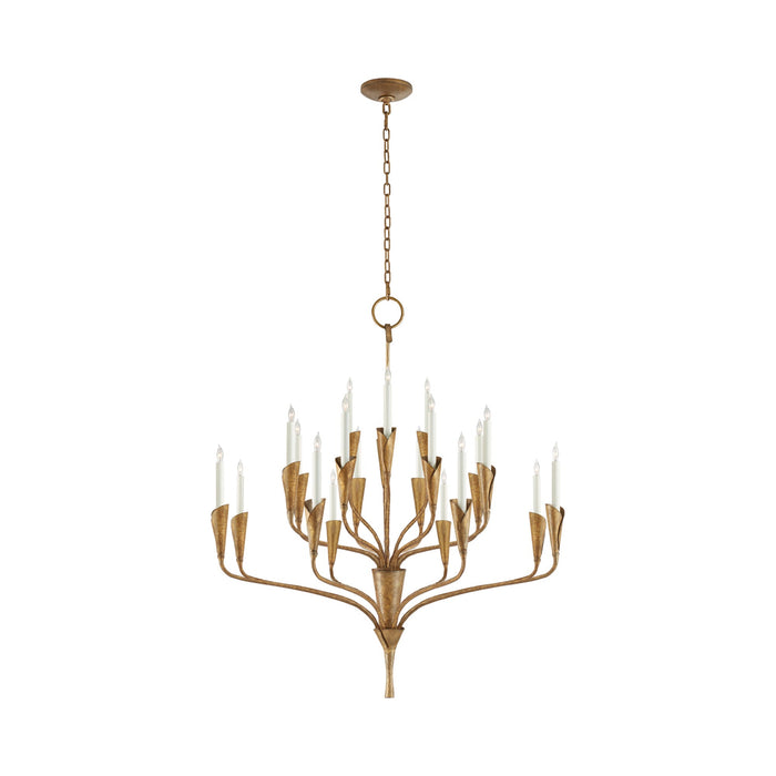 Aiden Chandelier in Gilded Iron (Large).