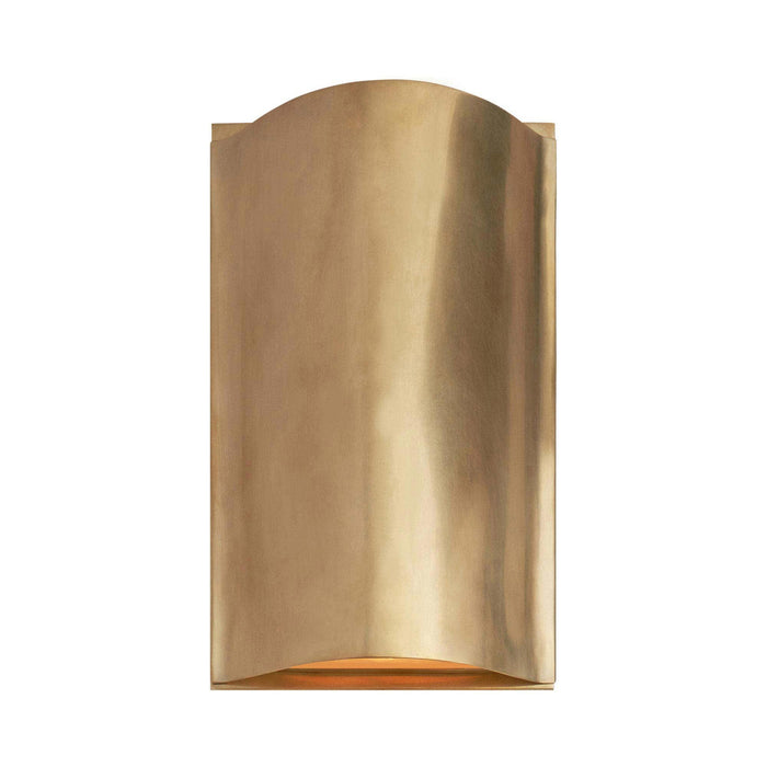 Avant LED Wall Light in Antique-Burnished Brass.