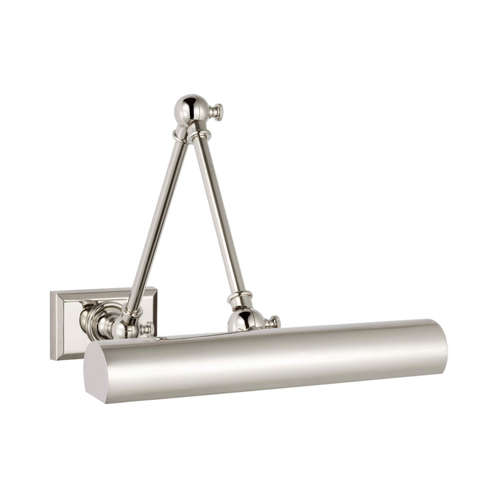 Cabinet Maker LED Picture Light in Polished Nickel (Small).