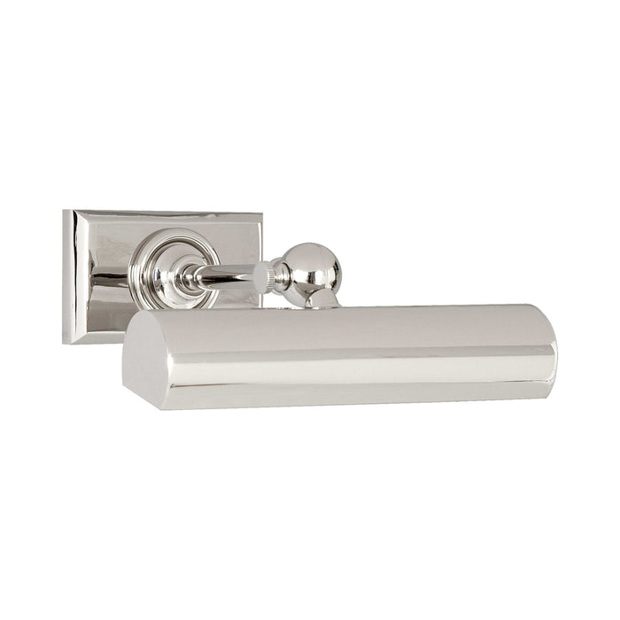 Cabinet Makers Picture Light in Polished Nickel (Small).