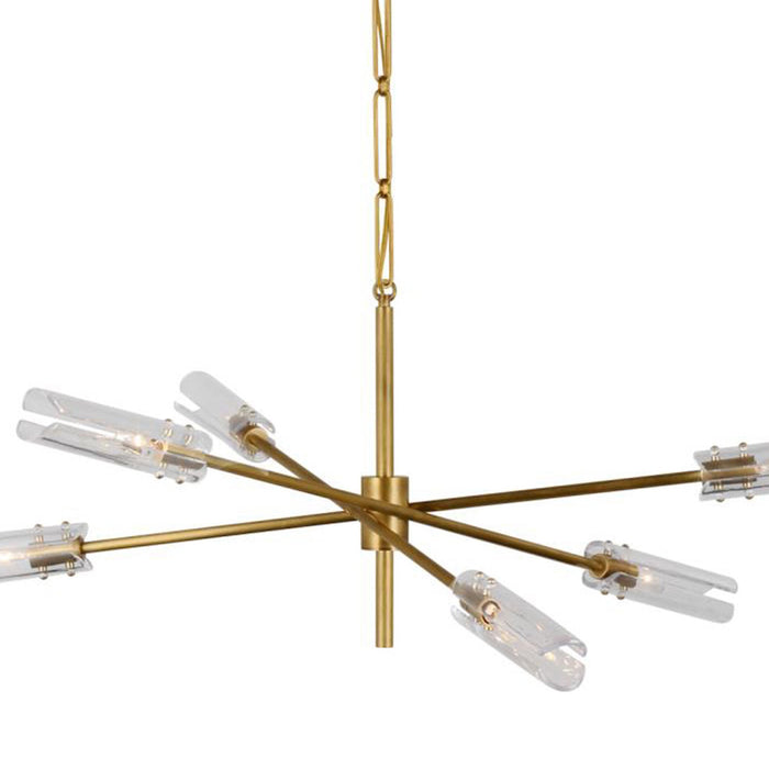 Casoria Radial LED Chandelier in Detail.