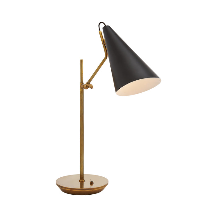 Clemente Table Lamp in Black.