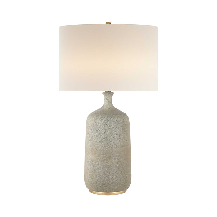 Culloden Table Lamp in Volcanic Ivory.