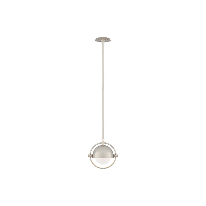 Decca Pendant Light in Polished Nickel (Small).