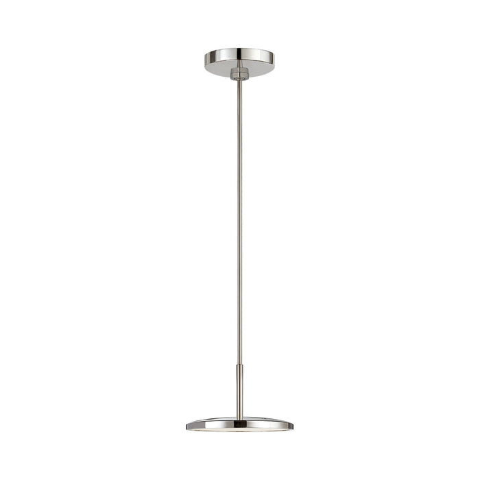 Dot LED Pendant Light in Polished Nickel (Small).