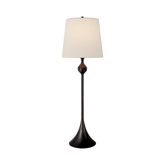 Dover Table Lamp in Aged Iron.