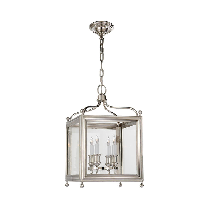 Greggory Pendant Light in Polished Nickel (Small).
