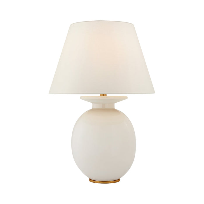 Hans Table Lamp in Ivory.
