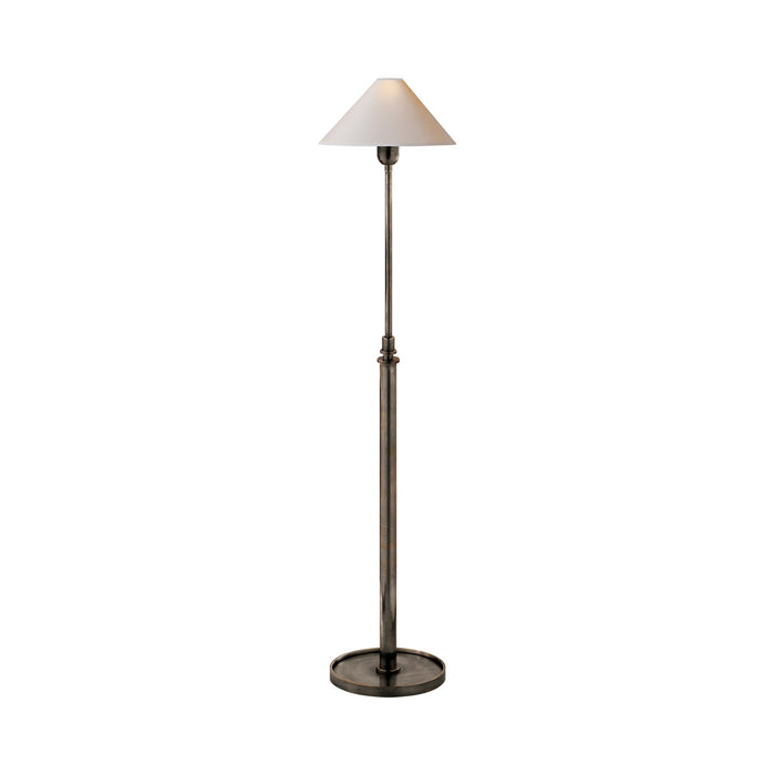 Hargett Floor Lamp in Bronze/Natural Paper.