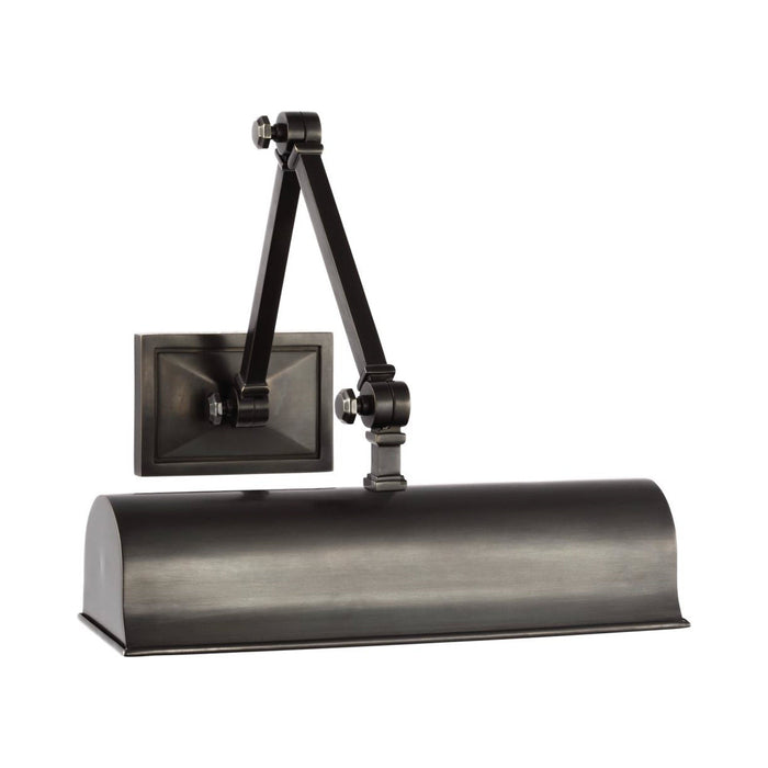 Jane Double LED Library Light in Gun Metal (Small).