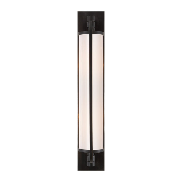 Keeley Pivoting Wall Light in Bronze (20.75-Inch).