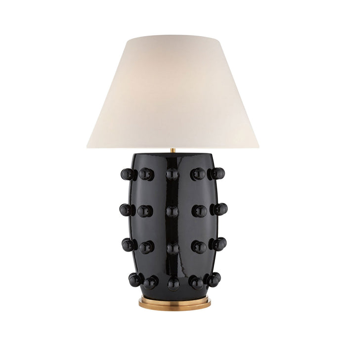Linden Table Lamp in Black (Large).
