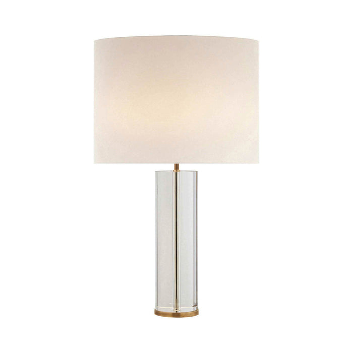 Lineham Table Lamp in Crystal/Brass(Large).