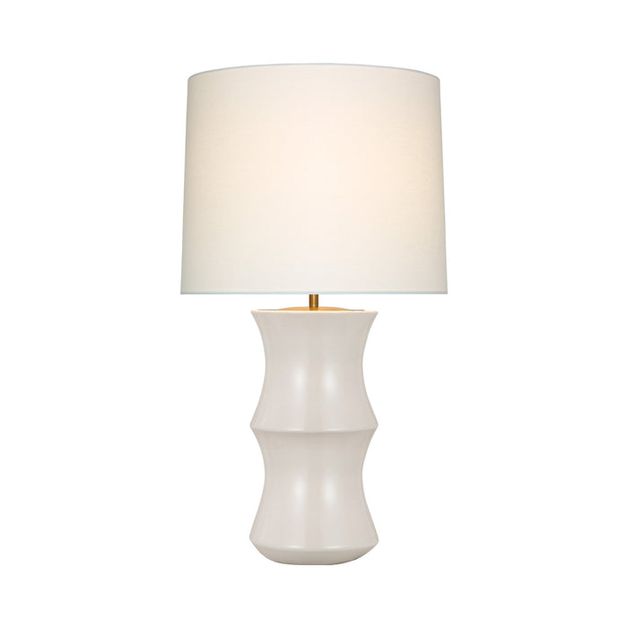 Marella LED Table Lamp in Ivory (Medium).