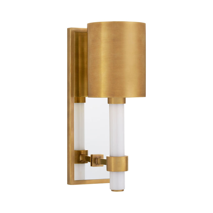 Maribelle Wall Light in Hand-Rubbed Antique Brass/Hand-Rubbed Antique Brass.