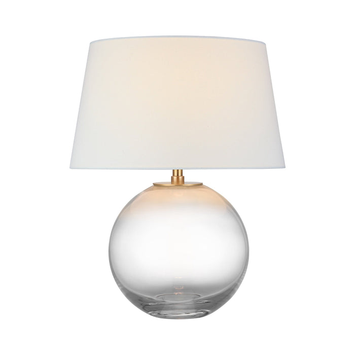 Masie LED Table Lamp in Clear Glass (Medium).