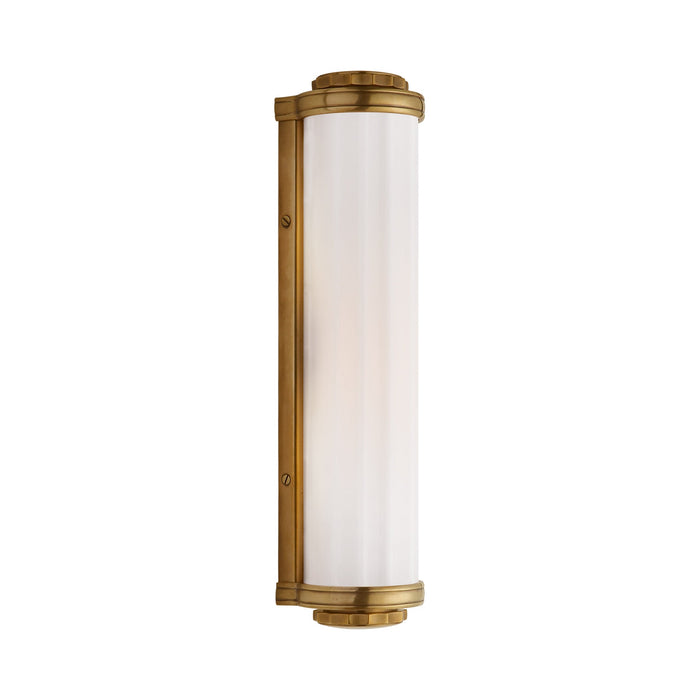 Milton Road Bath Light in Hand-Rubbed Antique Brass.