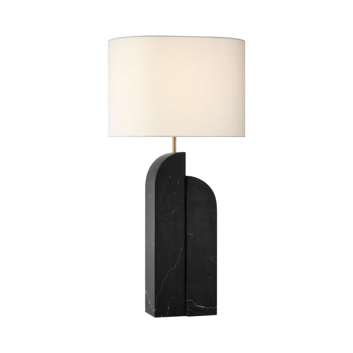 Savoye LED Table Lamp in Black Marble (Right).