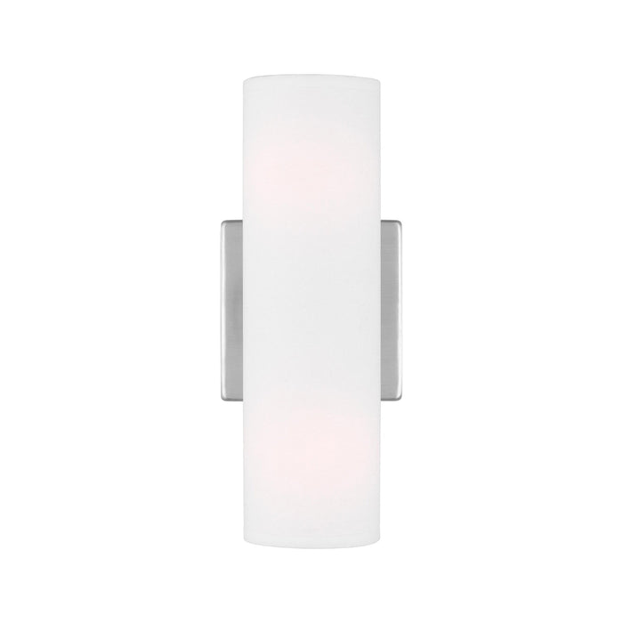 Capalino Wall Light in Brushed Steel.