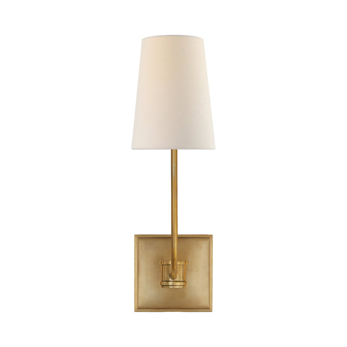 Venini Wall Light in Antique-Burnished Brass.
