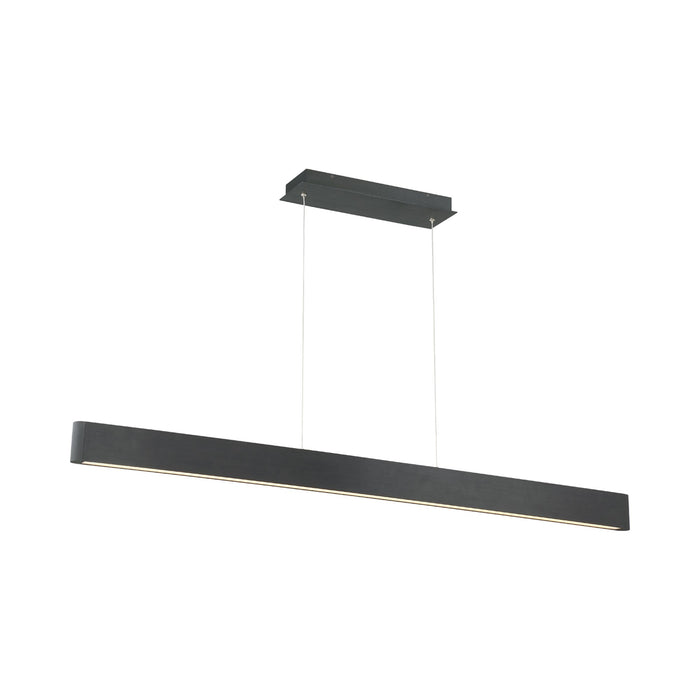 Volo LED Pendant Light in Black/Medium.