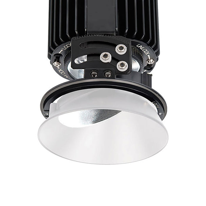 Volta 4.5 Inch Round Adjustable Trimless LED Recessed Trim in Detail.
