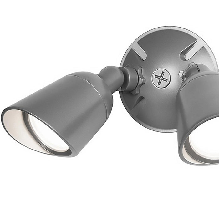 Endurance LED Double Spot Outdoor Wall Light in Detail.