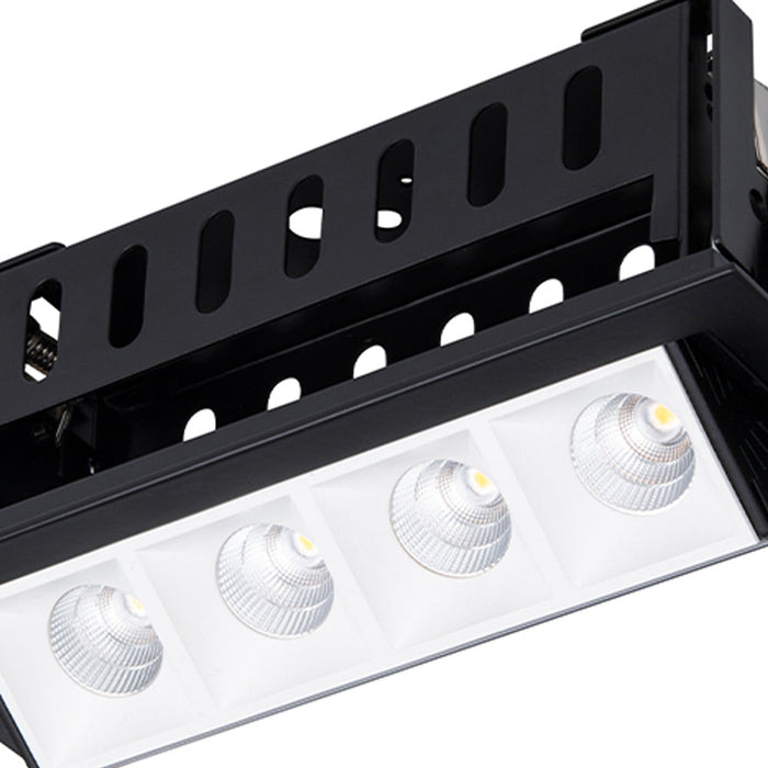 Multi Stealth Adjustable Trim LED Recessed Light in Detail.