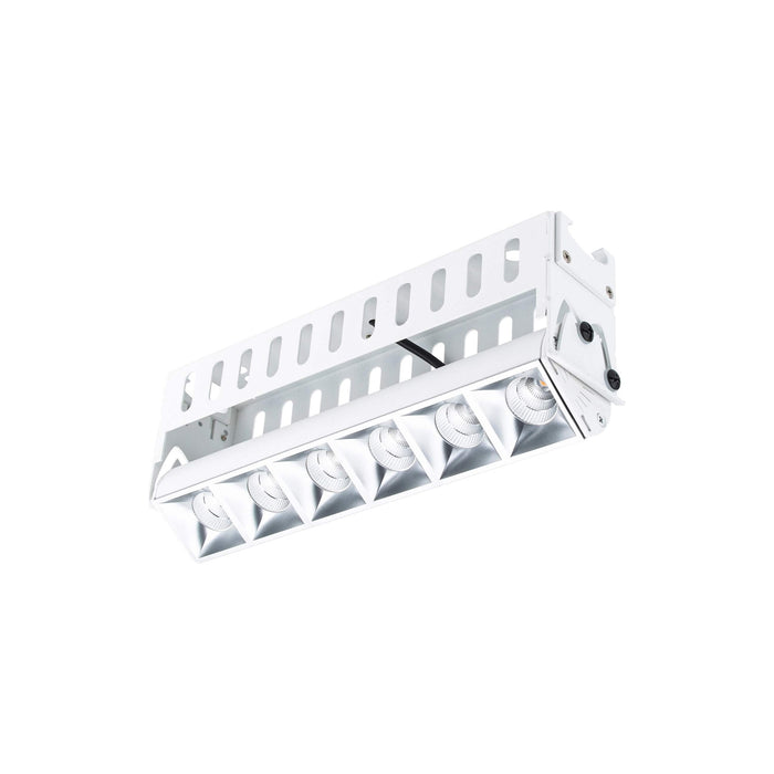 Multi Stealth Adjustable Trimless LED Recessed Light in Haze (3.3W/45-Degree).