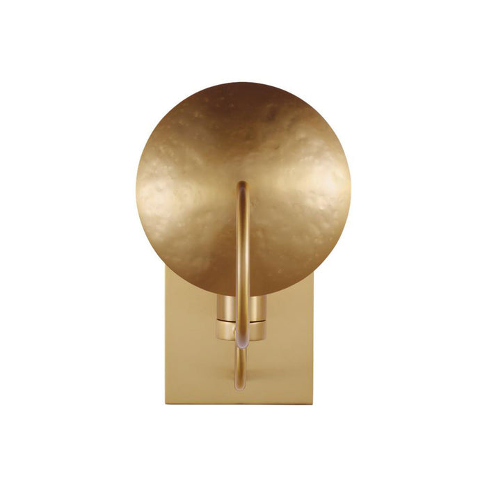 Whare Bath Wall Light in Burnished Brass.
