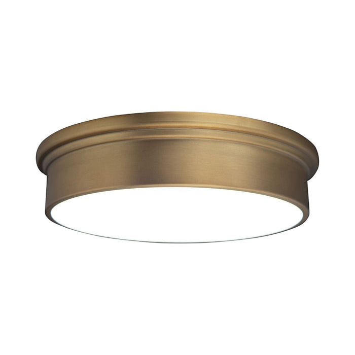 York LED Ceiling/Wall Light in Aged Brass/Large.
