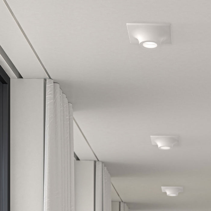 Zoom™ LED Flush Mount Ceiling Light in room.